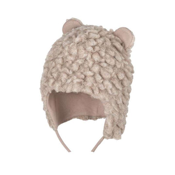 Pure Pure Plush Hat with Ears - Cashmere