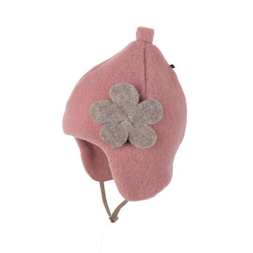 Pure Pure Pointy Hat with Flower - Shadow Rose
