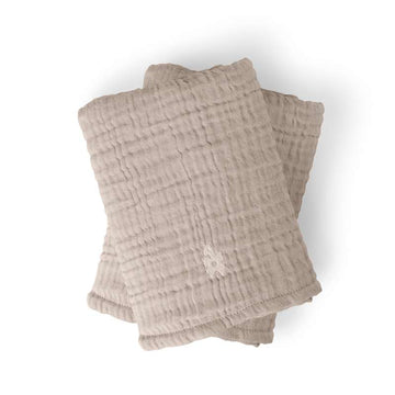 Sebra Changing Mats 6-layer - 2 pcs. - Muslin - Beige