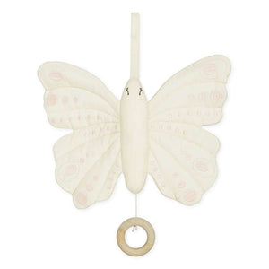 Cam Cam Copenhagen Musique Mobile - Papillon - OCS - Blanc Antique