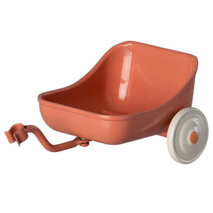 Maileg Cart for Bike - Mouse - Coral
