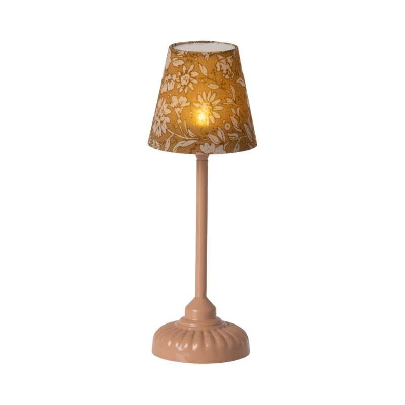 Maileg Lampa podłogowa - Mysz - Ciemny Pudrowy