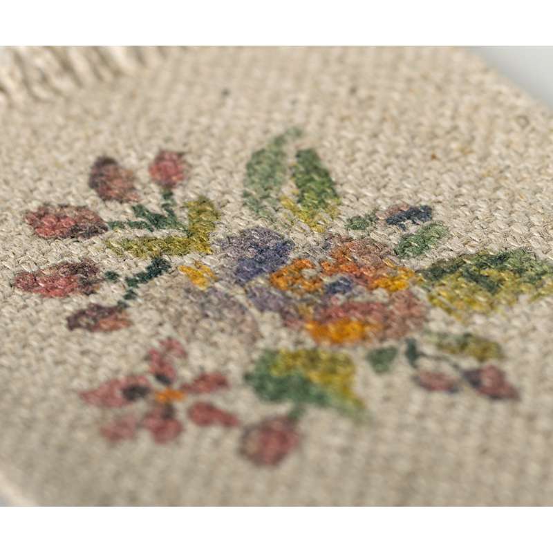 Maileg Teppich - Blumen - Klein - Maus und Miniatur