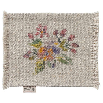 Maileg Teppe - Blomster - Liten - Mus og Miniatyr