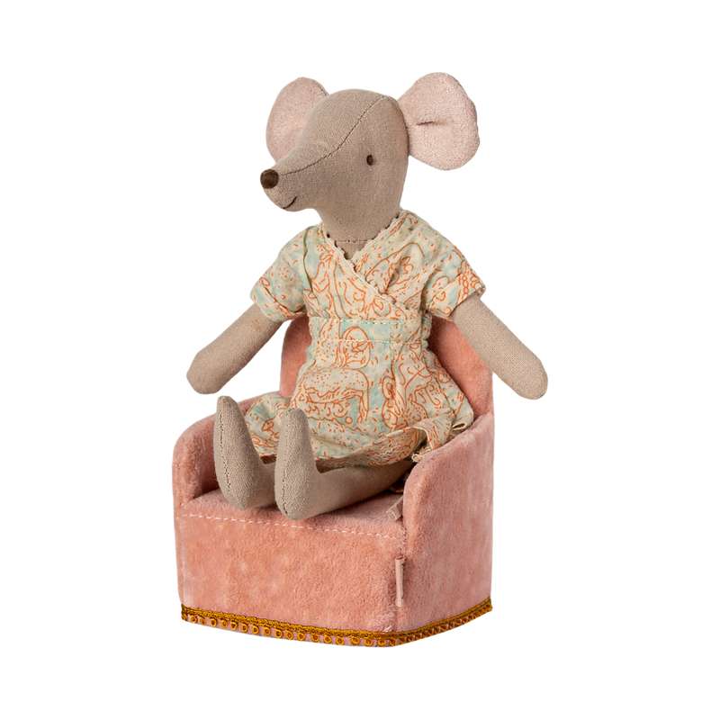Maileg Klappstuhl - Maus - Rosa