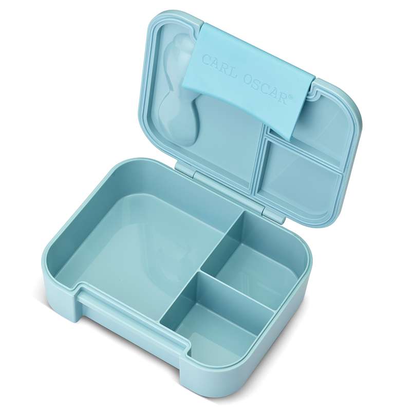 Carl Oscar BentoBOX Lounasrasia m. CUTElery - Vaalea Sininen