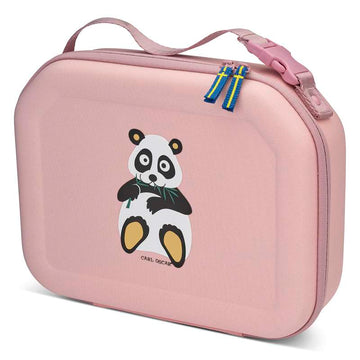 Carl Oscar Borsa frigo Pack n' Snack - Panda - Rosa