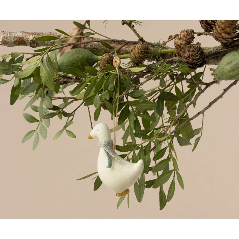 Maileg Ornamento natalizio - Oca - Blu