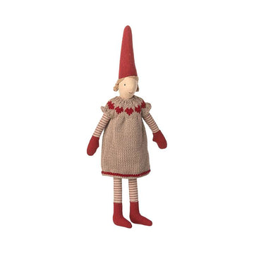 Maileg Elf - sz. 2 - Girl - Knitted Dress