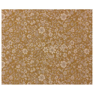 Maileg Gift wrap - Blossom - Ochre (10 meters)