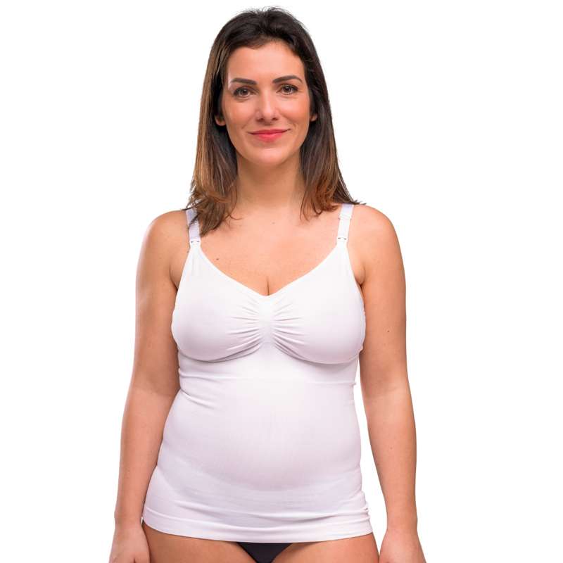 Carriwell Retour à Vous Ammetop - Cami sans couture - blanc