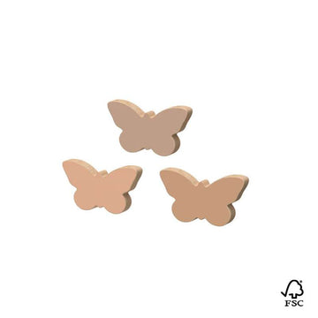 Cam Cam Copenhagen Hook Butterfly - 3-pack - FSC 100%