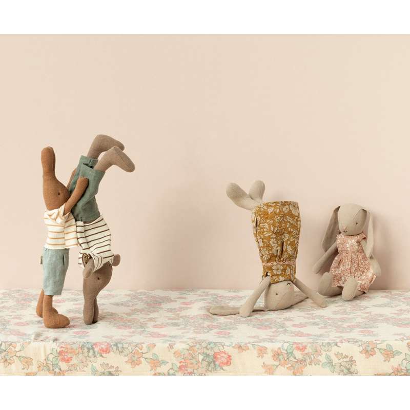Maileg Gestreiftes Oberteil und Shorts - Gr. 1 Kaninchen und Hasen