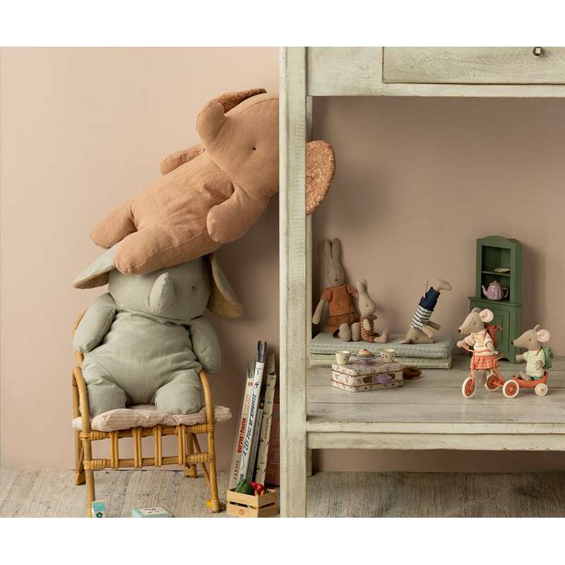 Maileg Safari Friends - Big elephant - Grå