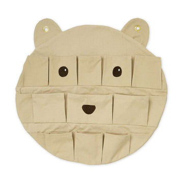 Cam Cam Copenhagen Bear Storage - GOTS - Latte