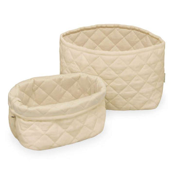 Cam Cam Copenhagen Coșuri de depozitare quilted - 2 buc. - OCS - Pralină
