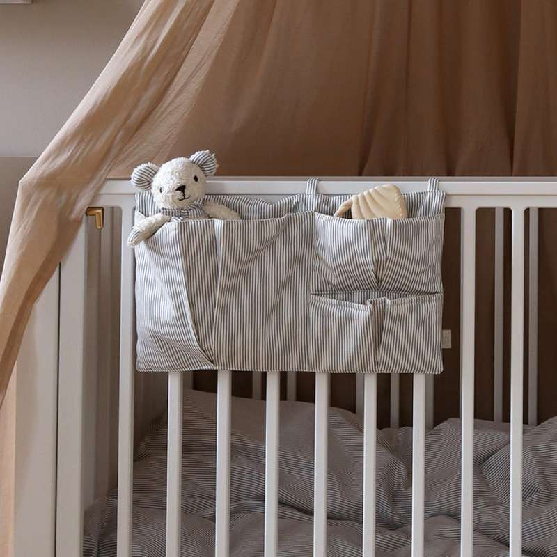 Cam Cam Copenhagen Bed pocket - OCS - Classic Stripes Blue