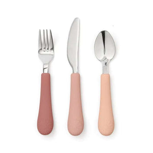 Cam Cam Copenhagen Posate per bambini - Mix di rose