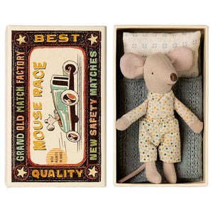 Maileg Little Brother Mouse in the Matchbox