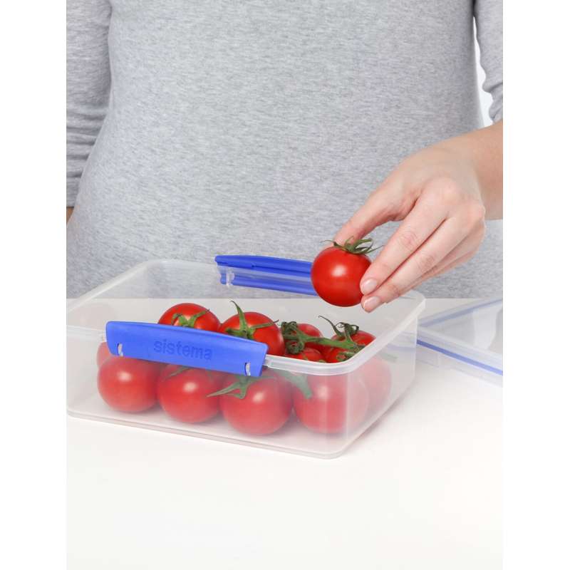 Sistema Food Storage - Clip It - 2L - Blue