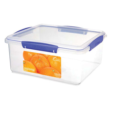 Sistema Shranjevanje hrane - Klip It - Pravokotnik - 5L - Modra
