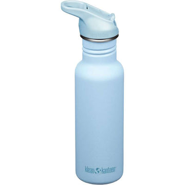 Klean Kanteen Classic Sticlă de băut - Capac Flip/Seal SportCap - 532ml - Cer Clar