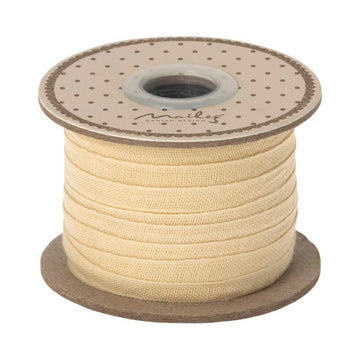 Maileg Подаръчна лента - Крем - 25 метра/0.6 см.