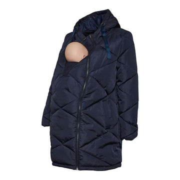Mamalicious MLCHARLOT 3-in-1 Maternity Jacket - Navy
