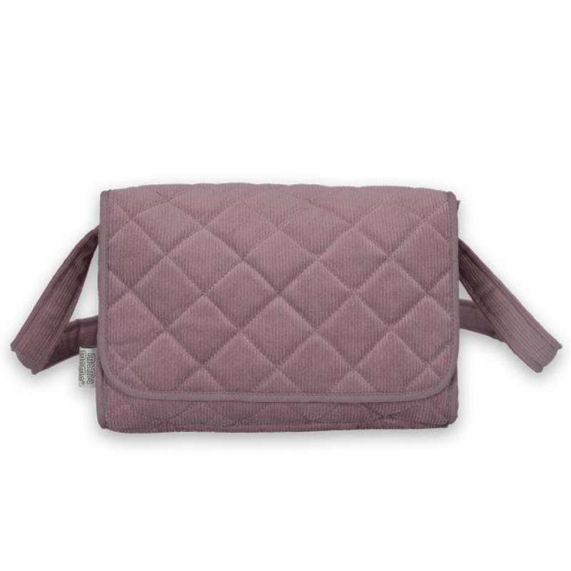 MaMaMeMo Accesorii pentru pătuț geantă de schimb catifea - Syrin