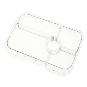 Yumbox Поднос за закуски - Tapas Tray - 5 отделения - Прозрачен