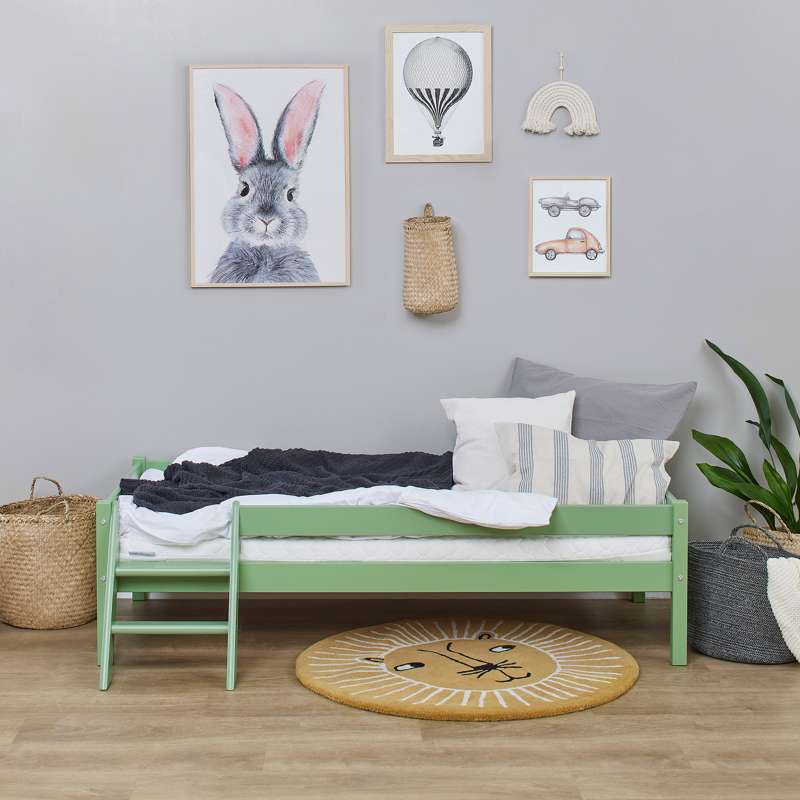 Kid'oh Cama infantil 70x160 cm (Verde)