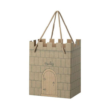 Maileg Papier Geschenktüte - Schloss - Mint