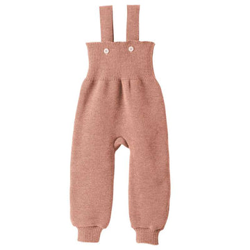Disana Pantalons tricotés - Laine mérinos - Rosa
