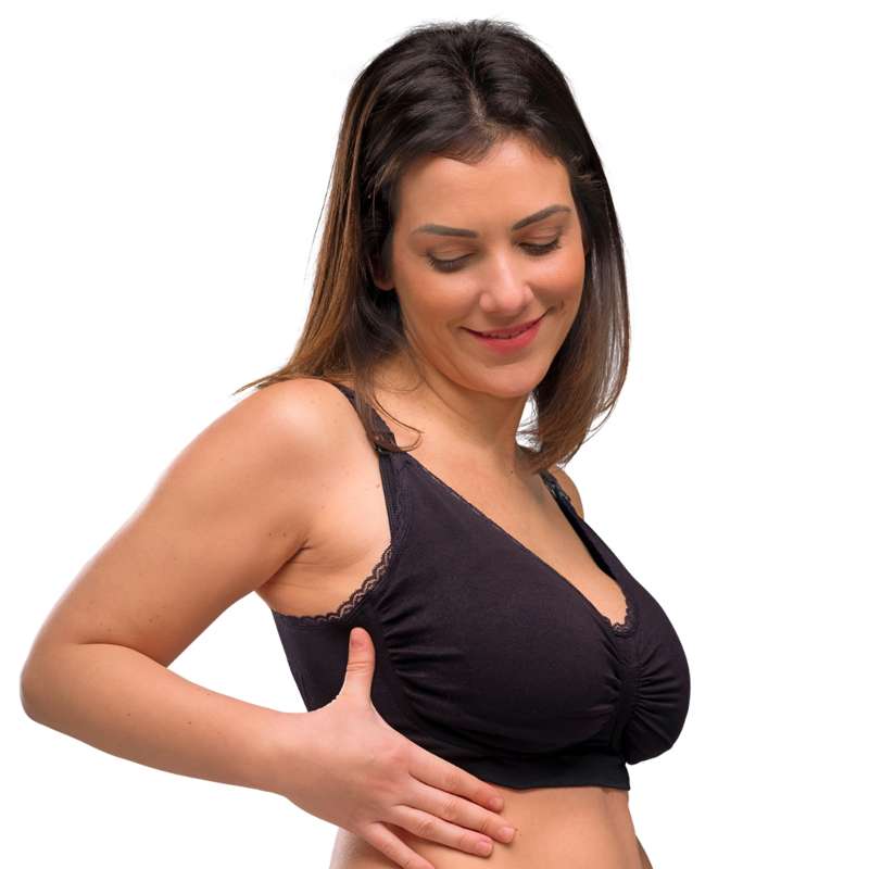 Carriwell Nuova Mamma Padded Carri-Gel reggiseno per allattamento - nero