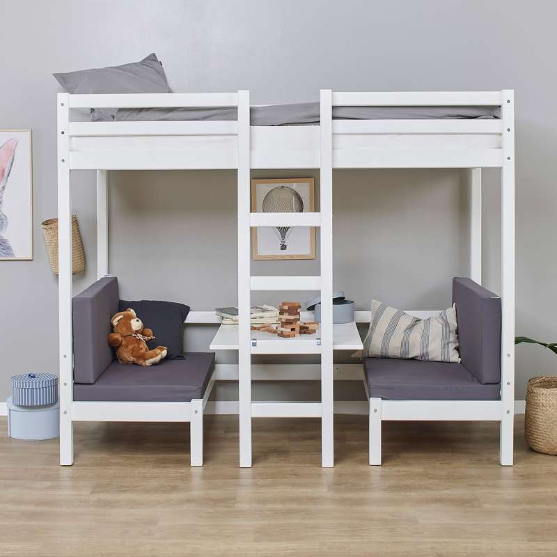 Hoppekids Lit jumeau - 90x200 cm. - Blanc