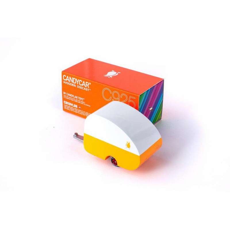 Candylab Toys Candycar - rózsabimbó lakókocsi