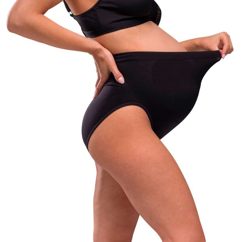 Carriwell Mum to Be Steunondergoed naadloos - zwart