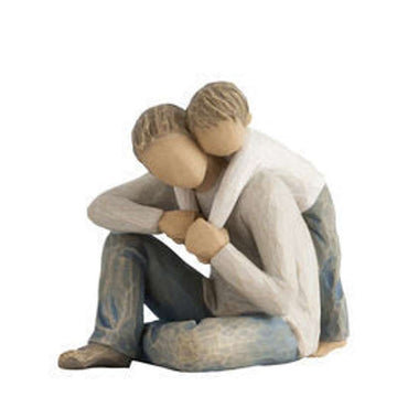 Willow Tree To je môj otec figurka (otec s priemerne veľkým chlapcom)