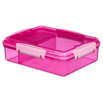 Sistema Lunchbox - Snack Attack Duo Lunch - 975ml - Pink
