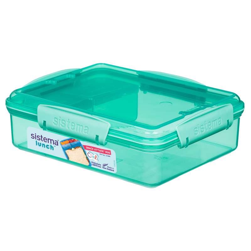 Sistema Lunchbox - Snack Attack Duo Lunch - 975ml - Minty Teal