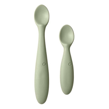 BIBS Dinner Set - Large and Small Spoon - Sage