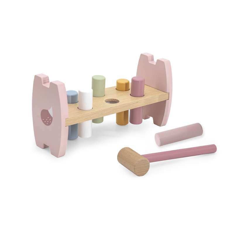 Kid'oh Banco da martello giocattolo - Rosa