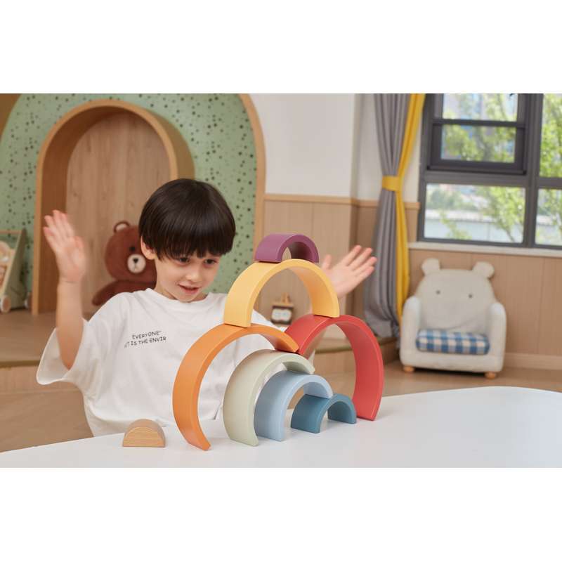 Kid'oh Sateenkaari Pinottavat lelut