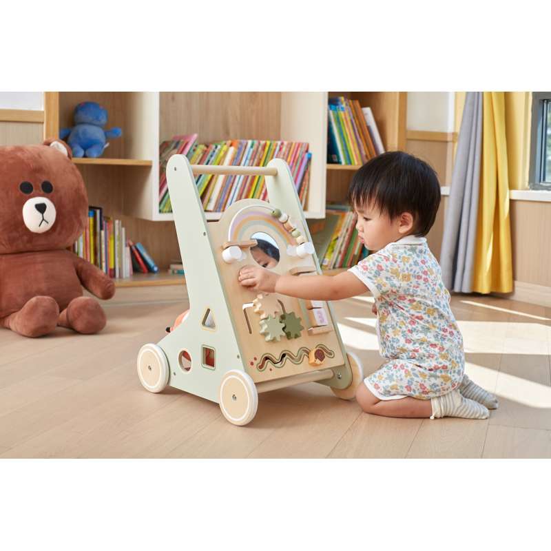 Kid'oh Carrozzina m. Giocattoli educativi - 2-in-1
