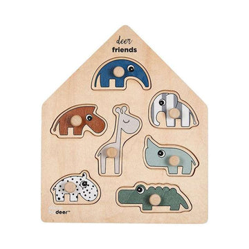 Done By Deer Puzzle - Deer Friends - 7 Pieces