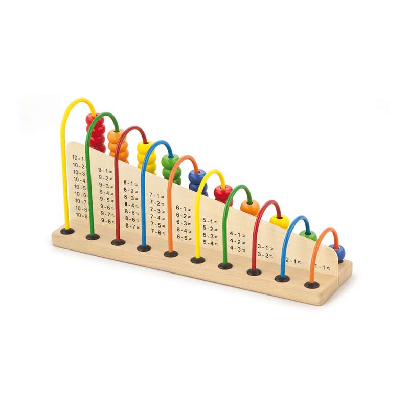 Kid'oh Ramka z kulkami drewnianymi - 1-10