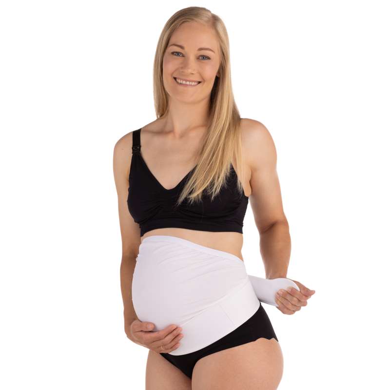 Carriwell Tehotná mama Podporný pás - biely