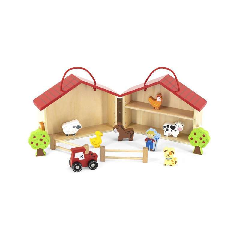 Kid'oh Pull Toy - My First Farm with Animals