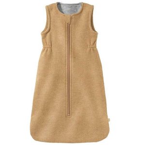 Disana Neulottu makuupussi - Hihaton - Keitetty villa - Karamelli