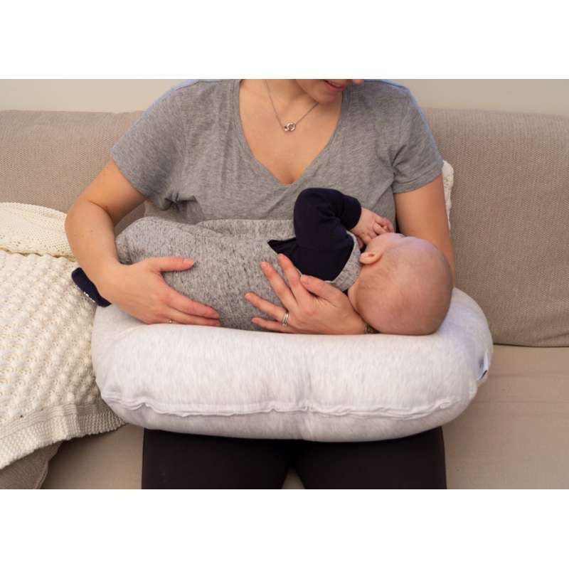 Doomoo Nursing pillow - Marbled - White